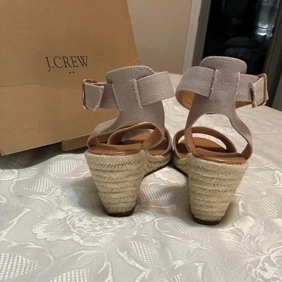J. Crew Women's Tan Espadrille Sandals - Picture 3 of 3